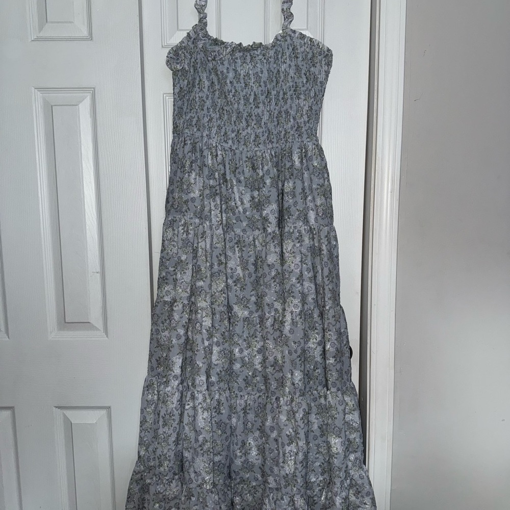 Arula Blue Floral Dress